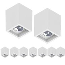 9 Spot Sobrepor Save Energy Boxit Par20 E27 Branco 110/220v 9 Spot Sobrepor Save Energy Boxit Par20 E27 Branco 110/220v
