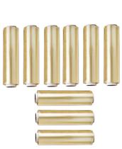 9 un bobina plastico filme pvc esticavel 28 cm x 300 metros