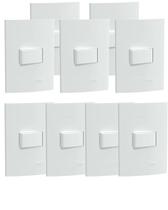 9 un conjunto interruptor simples lunare 10a 250v schneider 9 un conjunto interruptor simples lunare 10a 250v schneider