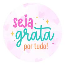 90 Adesivos 4cm Motivacionais Seja Grata 90 Adesivos 4cm Motivacionais Seja Grata