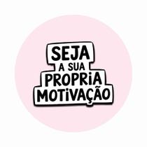 90 Adesivos Seja sua propria motivação