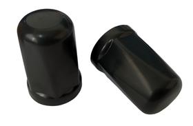 90 Capa De Porca Belga Preta Black Caminhao 16mm