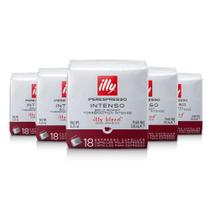 90 Cápsulas, Café Illy Blend, Intenso Illy Iperespresso