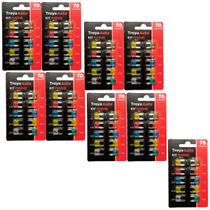 90 Mini Fusível Automotivo Carro Moto 5a 30a