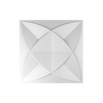 90 Placas Pvc 3d Revestimento de Parede Auto relevo decorativa Quarto Sala Cozinha 25cm x 25cm