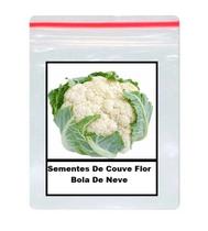 90 Sementes De Couve Flor Bola De Neve 90 Sementes De Couve Flor Bola De Neve