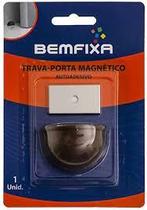 9030 trava porta magnetico marrom - bemfixa