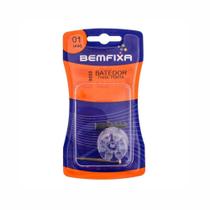 9053 batedor porta chato transparente - bemfixa