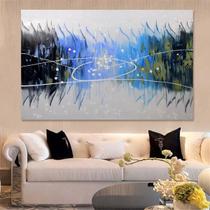 90x60cm Moderno Abstrato Canvas Art Print Pintura a Óleo Pictur - Lightbek Official Store