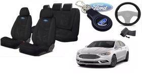 945Kit Completo Fuzion 13-29:Capas Tecido, Volante, Chaveiro