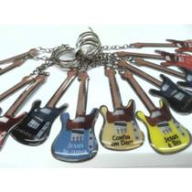 96 chaveiros guitarra lembrancinhas evangélicas