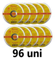 96 Unidades Disco De Corte Fino Inox 4.1,2 Starrett Amarelo