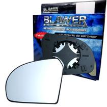 97419 - Vidro Espelho Retrovisor Lado Esquerdo Com Base Fiesta 2003 a 2012 Ka 2008 a 2012 - Blawer