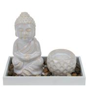 98550 Jardim Zen Buda Bege 14x9x17cm 98550 Jardim Zen Buda Bege 14x9x17cm