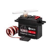 9IMOD 11KG Servo Digital Metal Gear Servo 4.8V-7.4V Para RC 1/16 Carro Avião Asa Fixa 9IMOD 11KG Servo Digital Metal Gear Servo 4.8V-7.4V Para RC 1/16 Carro Avião Asa Fixa