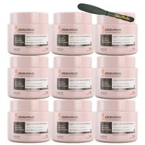 9UN Creme Massagem Pimenta Negra 500GR Hidramais+ Espátula