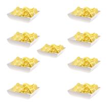 9un Saladeira Quadrada 750ml Travessa Petisqueira Bege