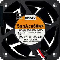 9WF0624H4D04 Nidec 24V 0.15A 3.6W 3 Fios 3P 6025 Fanuc Macho
