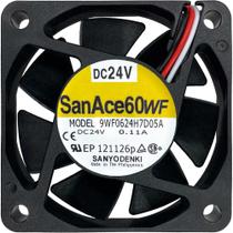 9WF0624H7D05A SanAce60WF 24V 0.11A 3 Fios 3P 60X60X15 Fanuc