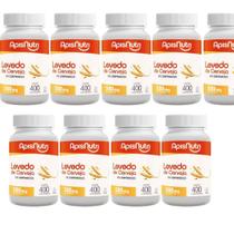 9X Levedo De Cerveja 500mg 400 Comprimidos - ApisNutri