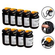 9x Selante para Pneus 450 mL Automotivos Reparo Temporário e Emergencial Para Carros SUVs e Caminhonetes - Importway