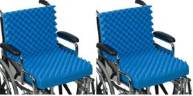 A almofada de assento de espuma esculpida DMI reduz a dor nas costas 81x46x8cm