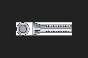 A âncora de parafuso de chumbo Hillman de 19 mm serve para o número 6-8, pacote com 100