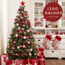 A Árvore que Você Procura Gigante com 2,10m 1200 Galhos Super Cheia - AZ Shopping