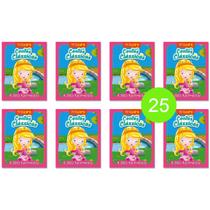 A Bela Adormecida - Kit 25 Livrinhos Lembrancinha De Festa Sacolinha Aniversário