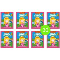 A Bela Adormecida - Kit 30 Livrinhos Lembrancinha De Festa Sacolinha Aniversário