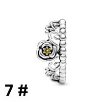 a Bela E a Fera 925 Prata Esterlina Charme Pulseira Miniso Disney Diy Pingente Eterno Rosa Potts