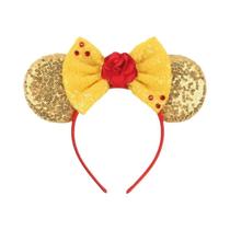 a Bela E a Fera Disney: Tiara De Chávena Da Sra. Potts E Orelhas Do Mickey Para Meninas E Crianças