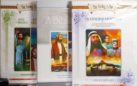 A Bibilia viva+ Os Atos dos Apóstolos+Jesus o Messias 3 DVDS - EMPIRE