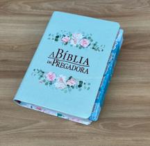A Biblia da Pregadora media com Abas adesivas coladas - Sbb
