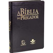 A Bíblia do Pregador ARC Letra Normal Capa PU Preta No A Bíblia do Pregador ARC Letra Normal Capa PU Preta No
