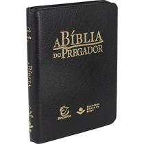 A Biblia do Pregador - Capa Preta Ziper - Versao Almeida Rc (revista e Corr A Biblia do Pregador - Capa Preta Ziper - Versao Almeida Rc (revista e Corr