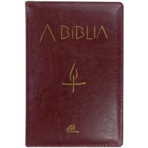 A Bíblia - Letra Grande Luxo Marrom A Bíblia - Letra Grande Luxo Marrom