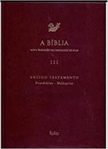 A Bíblia - Nova Tradução Na Linguagem de Hoje (Antigo Testamento) V. 3(4)