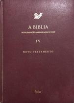 A Bíblia - Nova Tradução Na Linguagem de Hoje (NovoTestamento) V. 4(4) Capa danificada.