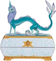 A Caixa de Joias do Baú do Dragão da Disney e o Último Dragão Sisu apresenta luzes e música que mudam de cor!