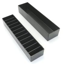 A capa Blade Laube Mini contém 12 lâminas pretas fabricada nos EUA A capa Blade Laube Mini contém 12 lâminas pretas fabricada nos EUA