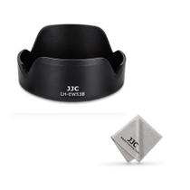 A capa de lente JJC para Canon RF-S 10-18 mm F4.5-6.3 é STM com 49 mm