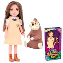 A Caverna Encantada Boneca Anna E Preguiça Moleza Em Vinil Menino Menina Novela Sbt