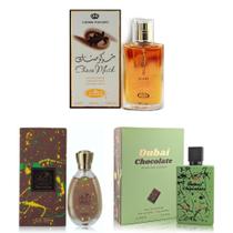 A CENTER Kit com 3 Perfumes Masculinos Choco Series Eau de Parfum