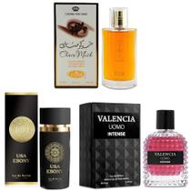A CENTER Kit Masculino 3 Colônias 3x100 ml Eau de Parfum A CENTER Kit Masculino 3 Colônias 3x100 ml Eau de Parfum