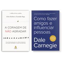 A coragem de não agradar - Ichiro Kishimi e Fumitake Koga + Como fazer amigos e influenciar pessoas - Dale Carnegie - Livro