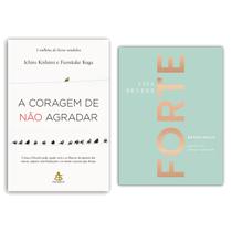 A coragem de não agradar - Ichiro Kishimi e Fumitake Koga + Forte - Lisa Bevere - Devocionais para uma vida poderosa - Livro