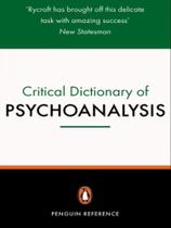 A critical dictionary of psychoanalysis