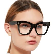 Óculos de leitura MARE AZZURO Oversized 6.00 Feminino Preto Óculos de leitura MARE AZZURO Oversized 6.00 Feminino Preto