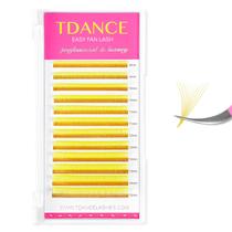 A extensão de cílios fornece cílios TDANCE Easy Fan Volume Lashes